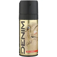 Dezodoranty i antyperspiranty męskie - Denim DEZODORANT 150ml GOLD - miniaturka - grafika 1