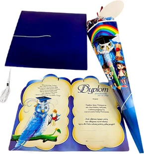 Tyta Róg Obfitości Dyplom Czapka Cukierki Mix Pełna Słodyczy 600G - Zestawy upominkowe - miniaturka - grafika 1