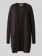 Swetry damskie - Kardigan z prążkowanymi wykończeniami model ‘NONINA’ - miniaturka - grafika 1