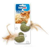 Zabawki dla kotów - Zabawka matatabi i kocimiętka 2 ptaszki z piórkiem - miniaturka - grafika 1