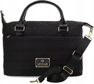 Torebki damskie - Torebka monnari czarna torba shopper duża sportowa premium wodoodporna - miniaturka - grafika 1