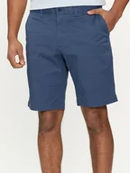 Spodenki męskie - Tommy Hilfiger Szorty materiałowe Harlem MW0MW23568 Niebieski Regular Fit - miniaturka - grafika 1