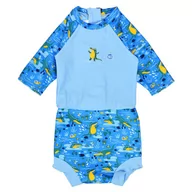Pieluchy - Kombinezon Przeciwsłoneczny Z Pieluszką Happy Nappy Krokodyle - miniaturka - grafika 1