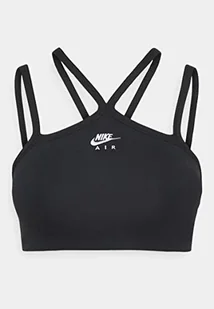 Nike Damski biustonosz Indy Air Bra Sports czarny czarny/czarny/czarny/biały. l - Biustonosze - miniaturka - grafika 1