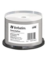 Nośniki danych - VERBATIM DVD-R50-Pack/Spindle/16X/4.7GB/DataLife Plus Wide Thermal dofessional No ID Brand - miniaturka - grafika 1