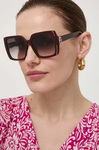 Furla okulary przeciwsłoneczne damskie kolor brązowy SFU707_560G96 - Okulary przeciwsłoneczne - miniaturka - grafika 1