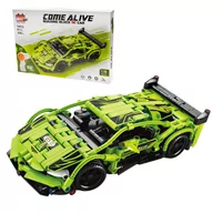 Klocki - Klocki zdalnie sterowany samochód RC auto sportowe 428 EL. nie LEGO - miniaturka - grafika 1