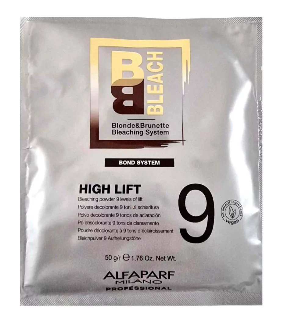 Alfaparf BB, puder rozjaśniający do do 9 tonów, High Lift, 12x50g