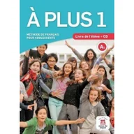 Książki do nauki języka francuskiego - zbiorowa Praca A Puls 1 podręcznik A1 + CD LEKTORKLETT - miniaturka - grafika 1