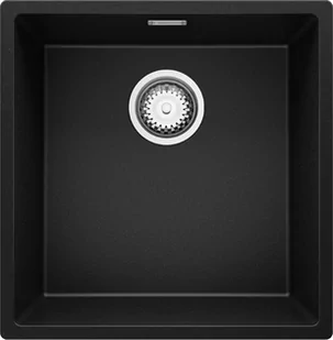 BRANDE SOLAR 460-50-U BLACK (czarny mat) | podwieszany - Zlewozmywaki - miniaturka - grafika 1