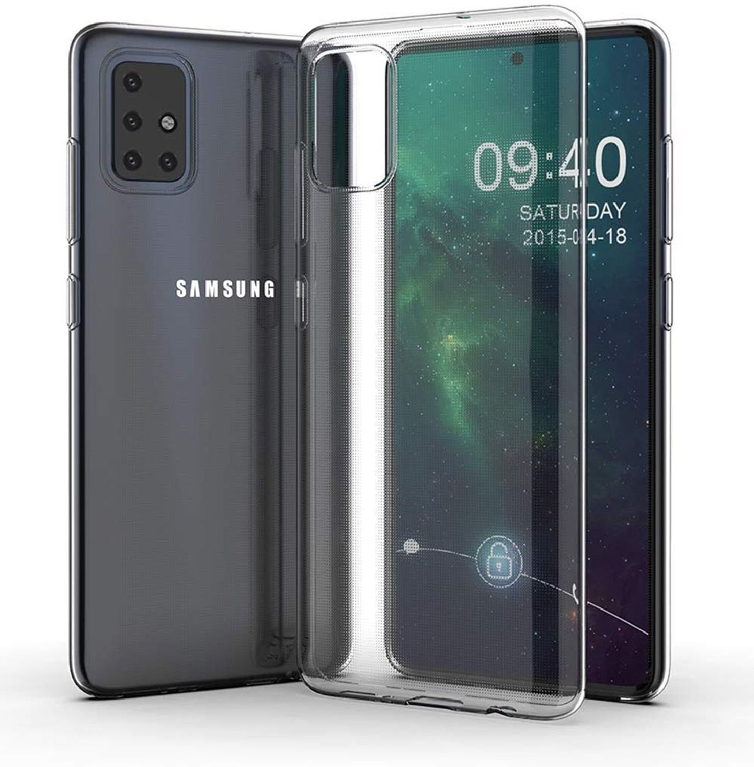 Etui na telefon komórkowy Samsung Galaxy Protective Case Cover Bumper Case Shell Ultra Thin, Model: Samsung Galaxy S20 Ultra, Wybierz wzór: Przezroczysty