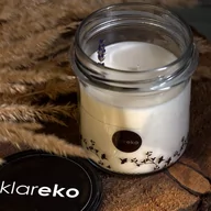 Świece - Klareko Pachnące Świecidło Większe zapachowa świeca sojowa Lawenda 200g - miniaturka - grafika 1