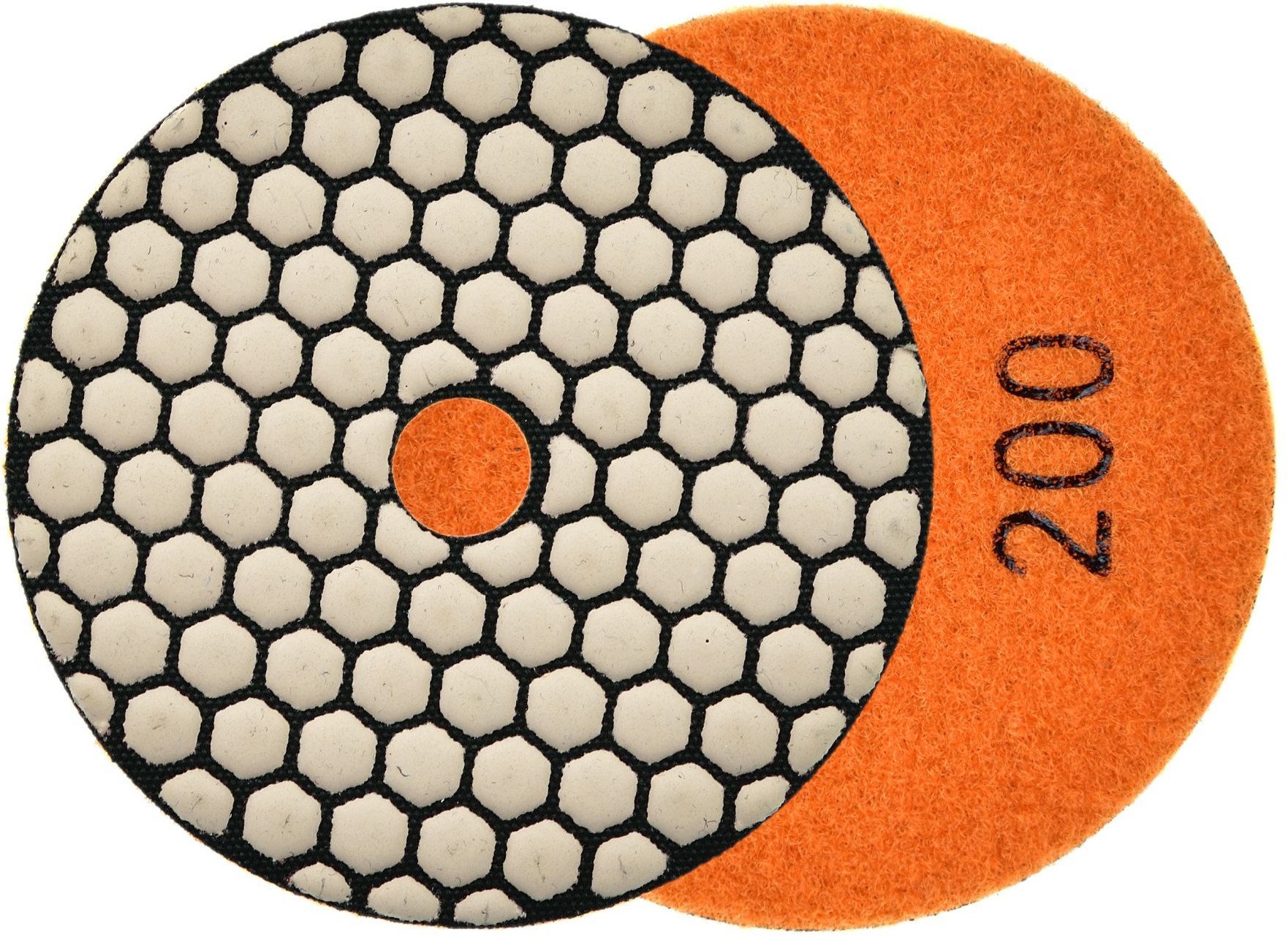 Geko Tarcza polerska do szlifowania gresu na sucho 100mm GR200 5/250