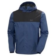 Kurtki męskie - Męska Kurtka HELLY HANSEN VANCOUVER RAIN JACKET 53935_584 – Granatowy - miniaturka - grafika 1