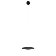 Lampy sufitowe - Wisząca lampa Cone P0555 Maxlight LED 37W 3000K metalowa czarna - miniaturka - grafika 1
