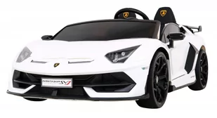 NoName Pojazd Lamborghini SVJ DRIFT Biały PA.SX2028.BIA - Pojazdy elektryczne dla dzieci - miniaturka - grafika 1