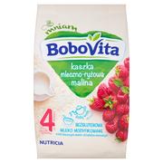 Kaszki dla dzieci - Bobovita Kaszka mleczno-ryżowa o smaku malinowym - zawiera naturalne cukry - miniaturka - grafika 1