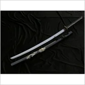 Miecze i maczety - Płatnerze hiszpańscy SAMURAJSKI MIECZ KATANA Z POCHWĄ + STOJAK 4KM80-405BK - miniaturka - grafika 1