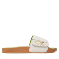 Klapki i japonki damskie - Klapki Puma Leadcat 2.0 Palermo Foil 399041 06 Szary - miniaturka - grafika 1