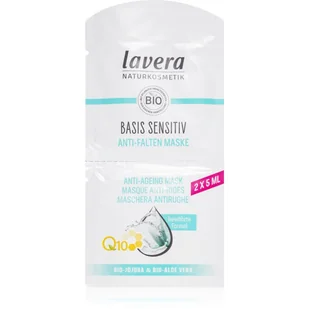 Lavera Basis Sensitiv  Q10 Mask 2 x 5 ml - zestaw maseczek do twarzy 10 ml - Maseczki do twarzy - miniaturka - grafika 1