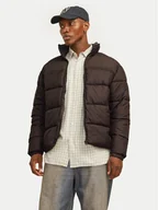 Kurtki męskie - Jack&Jones Kurtka zimowa Moon 12256859 Czarny Regular Fit - miniaturka - grafika 1