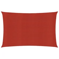 Parasole ogrodowe - vidaXL Żagiel przeciwsłoneczny, 160 g/m, czerwony, 2,5x4 m, HDPE 311619 - miniaturka - grafika 1