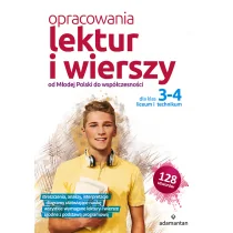 ADAMANTAN Opracowania lektur i wierszy 3-4 LO - Jagodziński Jerzy, Bielaszewska Krystyna - Pomoce naukowe - miniaturka - grafika 2