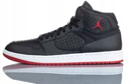 Buty sportowe męskie - Buty Nike Jordan Access AR3762 001 skórzane Czarne rozm. 42,5 - miniaturka - grafika 1