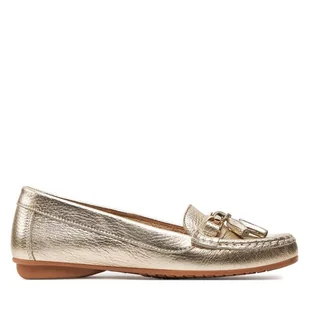 Mokasyny Filipe 12788 Białe złoto - Mokasyny damskie - miniaturka - grafika 1