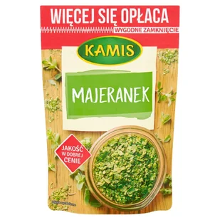 Kamis FAMILY MAJERANEK 18G Zakupy dla domu i biura! 87417754 - Przyprawy i zioła sypkie - miniaturka - grafika 1