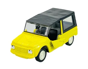 WELLY OLD TIMER 1968 CITROEN MEHARI Z DACHEM ŻÓŁTY 1:34 43792 - Samochody i pojazdy dla dzieci - miniaturka - grafika 1