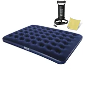 Materace dmuchane i koła do pływania - Bestway Materac Welurowy 203/152/22 cm 67003 - miniaturka - grafika 1