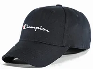 Czapki damskie - Czapka Z Daszkiem Champion 805973-Kk001 Bejsbolówka Czarna Bawełniana - miniaturka - grafika 1