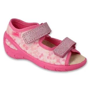 Befado obuwie dziecięce pu 063P015 różowe - Buty dla dziewczynek - miniaturka - grafika 1