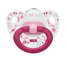 Nuk smoczek uspokajacz silikon 6-18m Happy Days 1szt. - Smoczki uspokajające - miniaturka - grafika 1