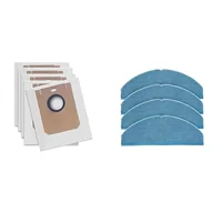 Worki do odkurzaczy - Philips Zestaw 2produkty Worki do Odkurzacza 5szt + HomeRun nakładki mopujące 4szt - miniaturka - grafika 1