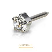 Piercing - Blomdahl - Kolczyk Tiffany Crystal 4mm 2szt - miniaturka - grafika 1