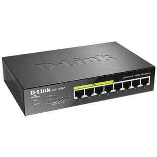 D-Link DGS-1008P (DGS-1008P/C1) - Switche - miniaturka - grafika 1