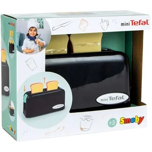 Smoby 310527 Tefal toster, czarny, biały 310527 - Zabawki AGD - miniaturka - grafika 1
