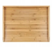 Deski do krojenia - Duża Stolnica Bambusowa Deska Do Krojenia Na Blat 65 X 43 Cm - miniaturka - grafika 1