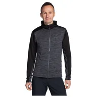 Bluzy sportowe męskie - Męska bluza Kilpi Sevelen Rozmiar: XL / Kolor: czarny - miniaturka - grafika 1