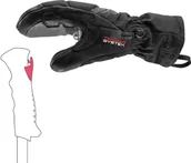 Rękawice narciarskie - LEKI RĘKAWICE Griffin Base 3D Women Mitt bl 6.0 - miniaturka - grafika 1