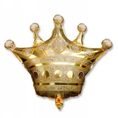 Balony i akcesoria - Korona Balon Foliowy Urodziny - miniaturka - grafika 1