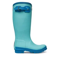 Buty dla dziewczynek - Kalosze Hunter JFT6000RMA Zielony - miniaturka - grafika 1