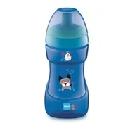 Kubki dla dzieci - MAM 12m+ Kubek niekapek Sport Cup 330ml niebieski, 1 szt. >> 0zł za wysyłkę przy zakupach od 149 zł << - miniaturka - grafika 1