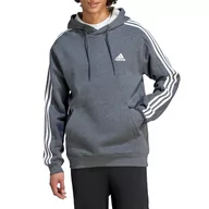 Bluzy męskie - adidas Męska bluza z kapturem, Ciemnoszary wrzos, XXL - miniaturka - grafika 1