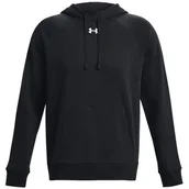 Bluzy sportowe męskie - Męska bluza Under Armour Rival Fleece Hoodie Rozmiar: XL / Kolor: czarny - miniaturka - grafika 1