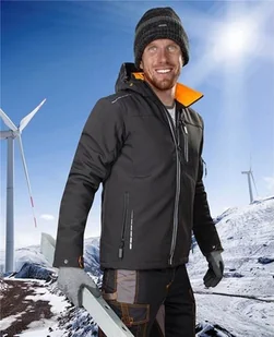 Kurtka męska Ardon SOFTSHELL VISION H9178 H9179 H9180 Ardon - modna ocieplana zimowa kurtka z wysokiej jakości materiału, - czerwony H9180 M - Kurtki męskie - miniaturka - grafika 1