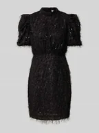 Sukienki - Sukienka koktajlowa ze stójką model ‘ILZA’ - miniaturka - grafika 1