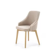 Krzesła - Krzesło Drewniane Toledo 2 Dąb Miodowy / Tap: Solo 252 Halmar - miniaturka - grafika 1